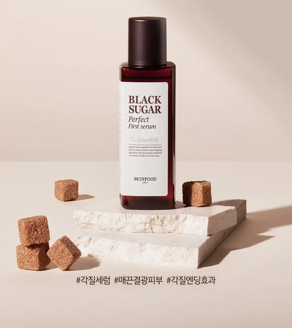 [NEW/매끈결광] 스킨푸드 블랙슈가 퍼펙트 첫세럼 더 에센셜 150ml 상세페이지 2